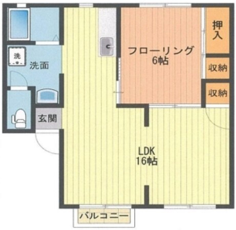 メゾンサンライズの物件間取画像